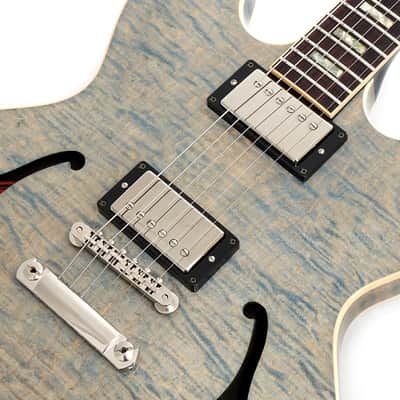 Gibson USED ​​Memphis ES-335 Figured Top Limited Run Indigo Blue [SN. 1008515] image 8
