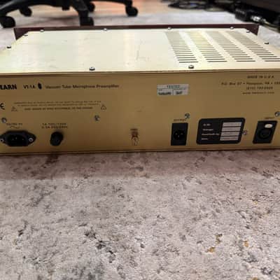 D.W. Fearn VT-1 Single Channel Tube Mic Preamp 2010s - Red image 2