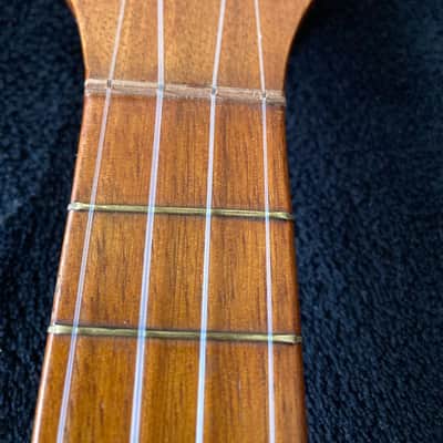 Vintage Jonah Kumalae Hawaiian Solid Koa Soprano Ukulele image 4