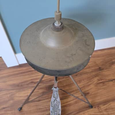 1938-1940 Slingerland Radio King 5-Piece Trap Set – 29" Bass – Original Blue & Silver Duco – Complete w/ Epic Pedal image 11