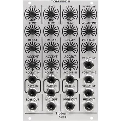 TipTop Audio TOMS909 Toms Eurorack Drum Module image 3