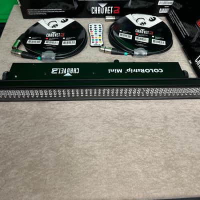 (2) Chauvet COLORstrip Mini DMX RGB LED Wash Light Bars  with remote control and (2) 10 ft DMX cables image 10