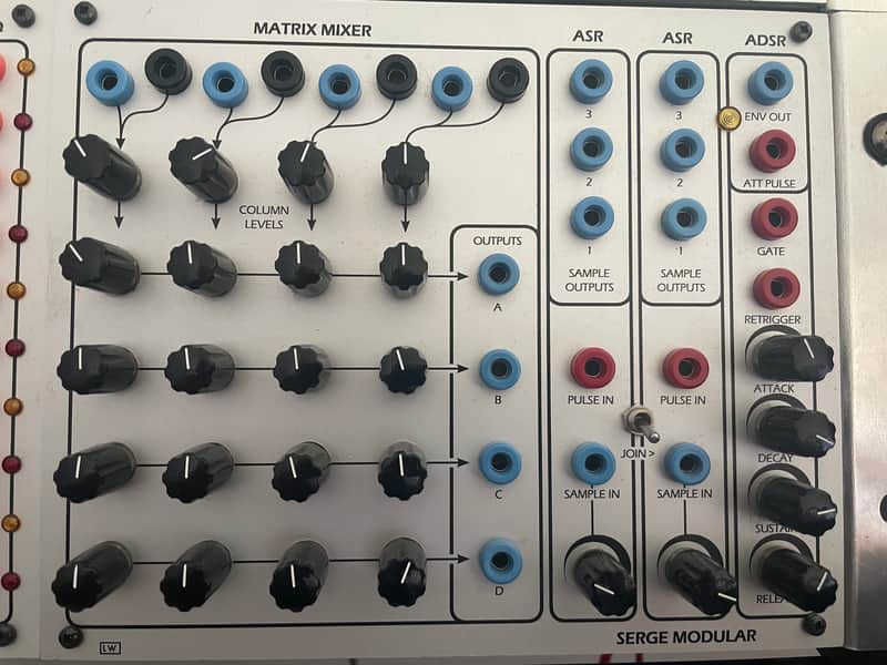 Serge Modular Matrix Mixer LW Format image 1