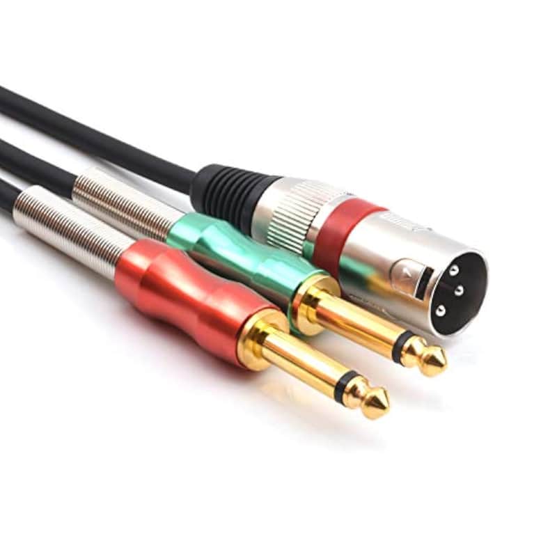 2025 SiYear Xlr Male To Double 6.35Mm 1/4" Ts Y Splitter Cable...