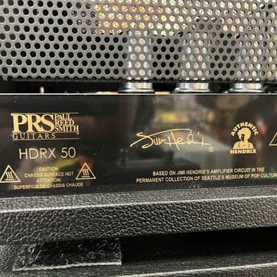 PRS HDRX 50 2-Channel 50-Watt Guitar Amp Head  Black image 5