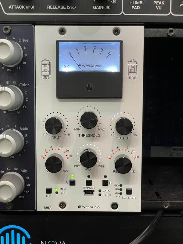 WesAudio RHEA ng500 500 Series Stereo Vari-Mu Tube Compressor