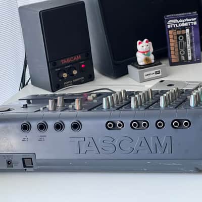Serviced TASCAM Portastudio 414 4-Track Cassette Recorder 1990s - With New Power Supply and vintage tape image 6