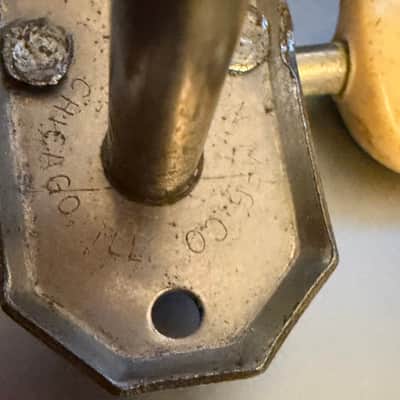 Kluson Gibson Martin Stamped ”Kluson MFG CO ILL CHICAGO” 1940s image 5