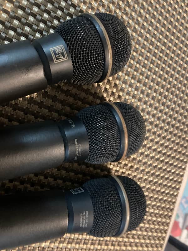 Lot of 3 ElectroVoice EV N/D 357A Microphones image 1