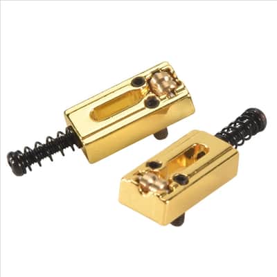 6pcs Gold Guitar Roller Bridge Tremolo Saddles image 6