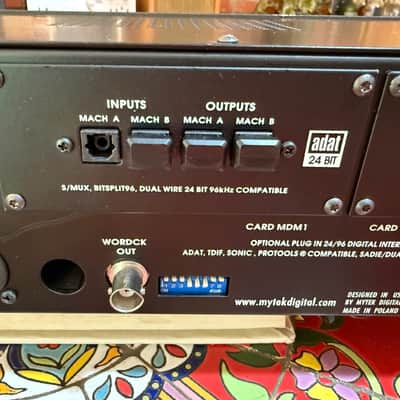 Mytek 8X96 DAC - 8 Ch DA converter with ADAT and AES - Mastering Grade image 9