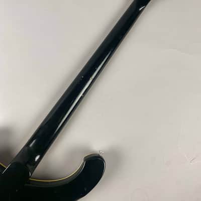 Rickenbacker 4001 - Black 1978 all original with original Black Tolex G&G case image 6