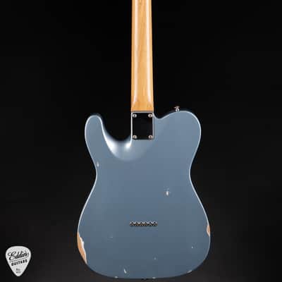 2024 - Suhr Eddie's Guitars Exclusive Roasted Classic T Antique - Ice Blue Metallic image 5