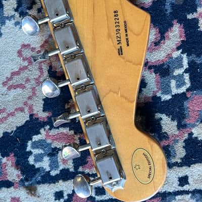 Hendrix Style lefty Rare Fender 1960’s Vintage Player Stratocaster Early 2000’s - Aztec Gold image 5