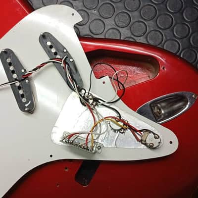 Fender Stratocaster ST-57AS 40th Anniversary - Candy Apple Red - Foto Flame (1994) image 22