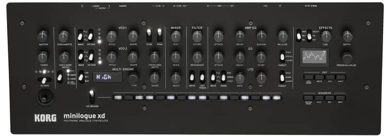 Korg Minilogue XDM Polyphonic Analog Synthesizer Module image 1