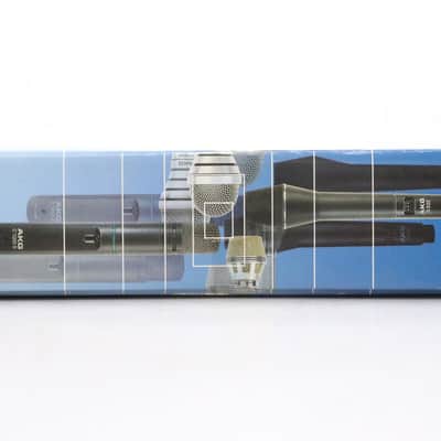 3 AKG D4400 Dynamic Microphones w/ Hosa Ground Lift XLR Adapters #48061 image 4