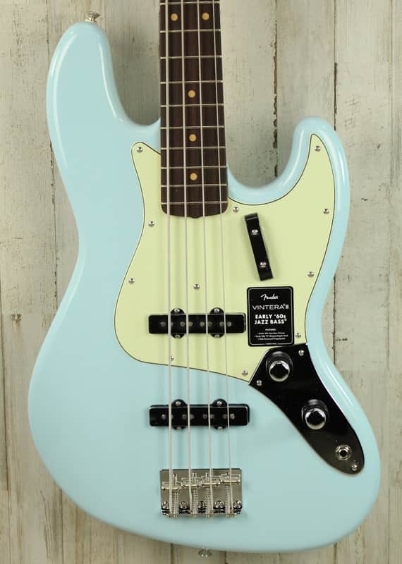 DEMO Fender Vintera III Early '60s Jazz Bass - Sonic Blue (562) image 1