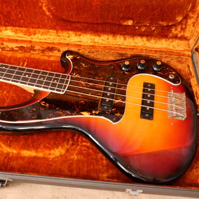 1970's Yamaha SB-55 Sunburst Bass Guitar image 12