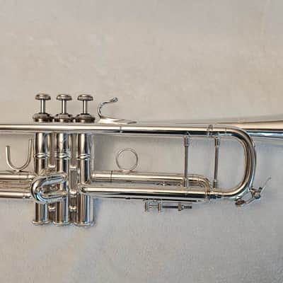 1978 Bach Stradivarius Model 37 Bb Trumpet – Silver Plated image 1