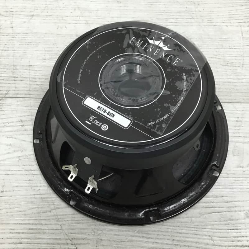 Eminence BETA-8CX 8 Ohm Speaker 8"Guitar Amp Replacement Speaker image 1