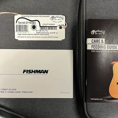 Martin D-12E FG Sitka/Koa Veneer (383) image 8