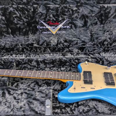 2016 Fender Custom Shop Limited Edition '58 Jazzmaster - Closet Classic - Aged Lake Placid Blue image 2