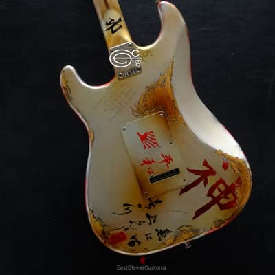Fender Stratocaster Kamikaze Series 2nd Edition by EGC Aged heavy Relic image 12