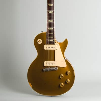 Gibson Les Paul Model Solid Body Electric Guitar (1954), ser. #4-0379, period brown hard shell case. image 1