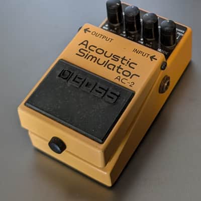 Boss AC-2 Acoustic Simulator (Silver Label) 1997 - 2006 - Yellow image 1