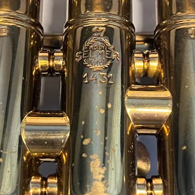 Henry Selmer Paris Depose Cornet Long 1935 Serial # 1431 J Giles Collection image 3