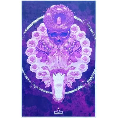 BARONESS - Purple Ltd Ed New RARE Tour Poster! John Baizley & Marald Van Haasteren Artwork Stoner Sludge Doom Metal Progressive Hard Rock Hardcore Punk image 2