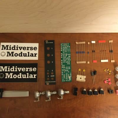 Midiverse Modular - Audio Mixer - DIY Kit - Eurorack image 1
