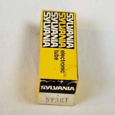 Sylvania 5Y3GT rectifier tube - Tests strong - USA image 8