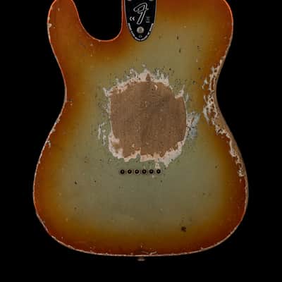 Fender Custom Shop Limited Edition Telecaster Custom Super Heavy Relic - Twilight Sky #00403 image 2