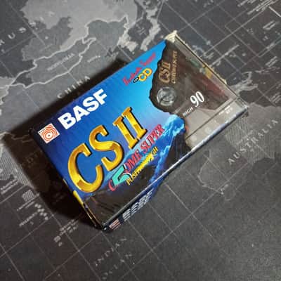 4 X BASF CS II Chrome Super 90 Fantastic Sound CD IEC II Cassette Tape 90 Mins image 2