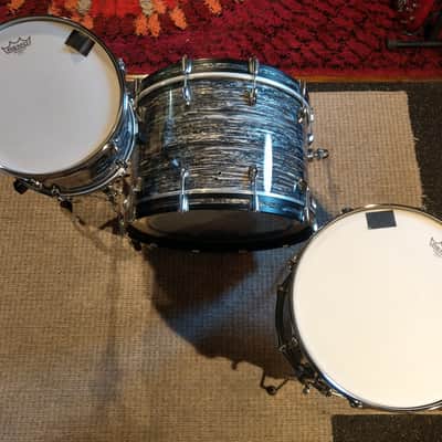 ST-Drums Schlagzeug FAB Shell-Set (22, 13, 16) 2022 - Vintage Black Oyster image 4