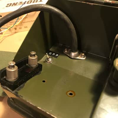 Vintage Army Telephone  Microphone by Weird & Wired (2022, Black & Green) image 9