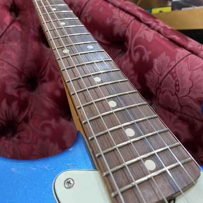 Fender Vintera Road Worn '60s Stratocaster  2021 - Lake Placid Blue image 5