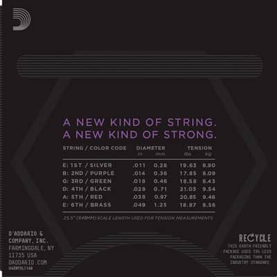 NYXL1149 11/49 Medium D'Addario image 3