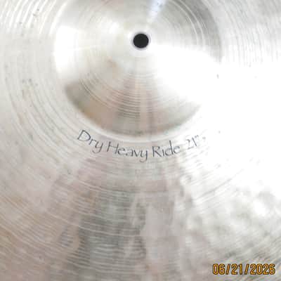 21" Paiste signature dry heavy ride cymbal image 3