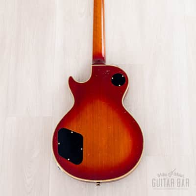 1983 Greco Mint Collection EGC68-50 Custom Cherry Sunburst w/ Screamin PAFs, Japan Fujigen image 3