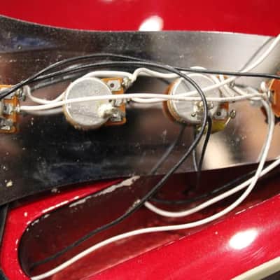 Fender Jazz Bass Aerodyne AJB-Deluxe LH 2008 - OCR Old Candy Apple Red - Left Hand JAPAN import image 8