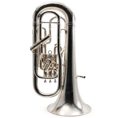 Besson Imperial Professional Euphonium in Silver Plate SN 453646 image 10
