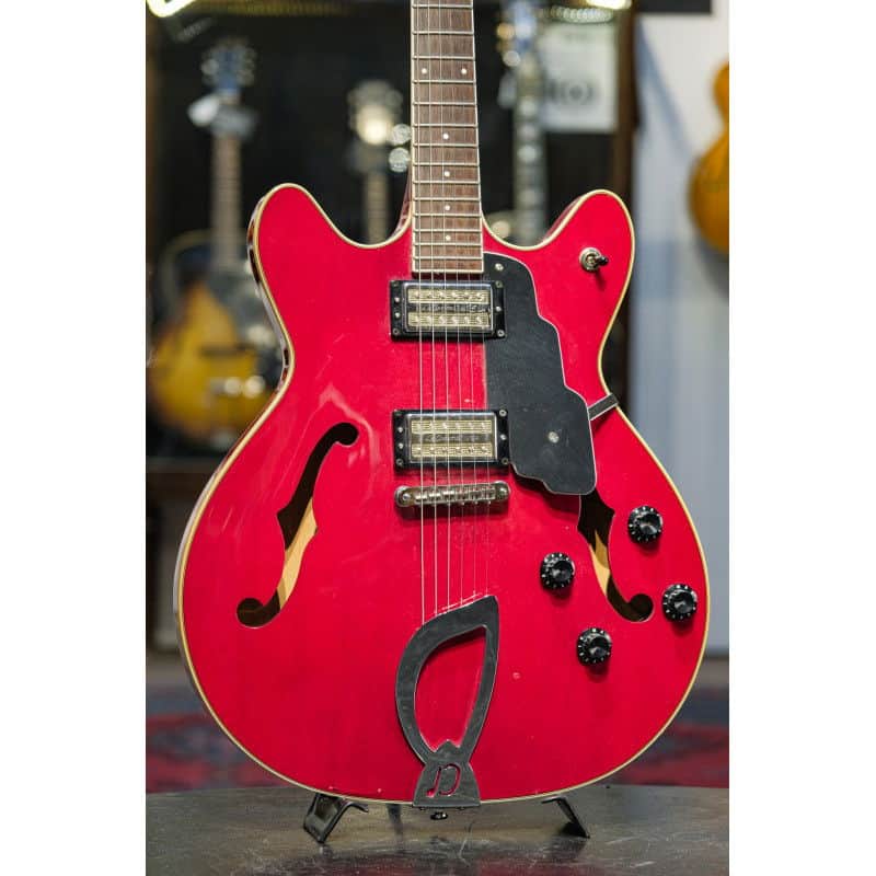 1998 DeArmond Starfire Custom crimson red transparent