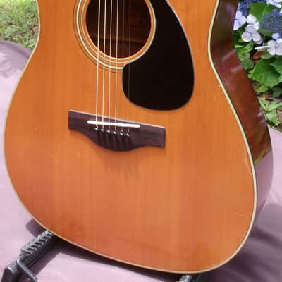 1971 Yamaha FG180 Red Label Nippon Gakki+Rocket Case image 2
