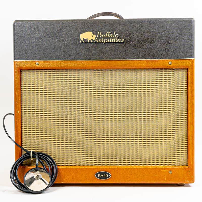 Buffalo Amplifiers BA40 *Rare* Boutique Guitar Combo Amp w/ Dual 6V6, Tube Rectifier,  Built-In Tremolo image 1