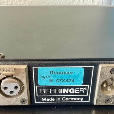 Behringer Denoiser SNR2000 2-Channel Audio Interactive Noise Reduction System image 4