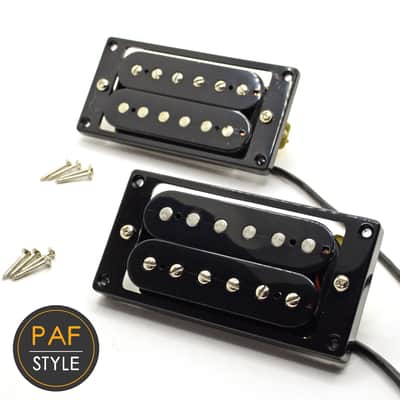 New Blues™ PAF Style Vintage Spec Humbucker Pickup Black with Mounting Ring image 2