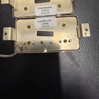 Gibson Custombucker Humbucker PAF Pickuo Set 1 2024 - Nickel image 3